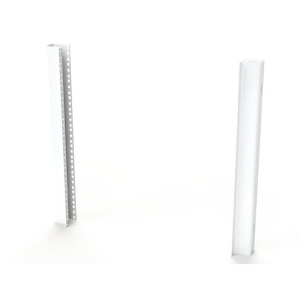 Rack, 19-1/4 in. H x 1.91 in. W x 2.44 in. L, Steel